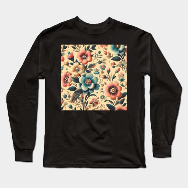 Spring Flowers Long Sleeve T-Shirt by Jenni Arts